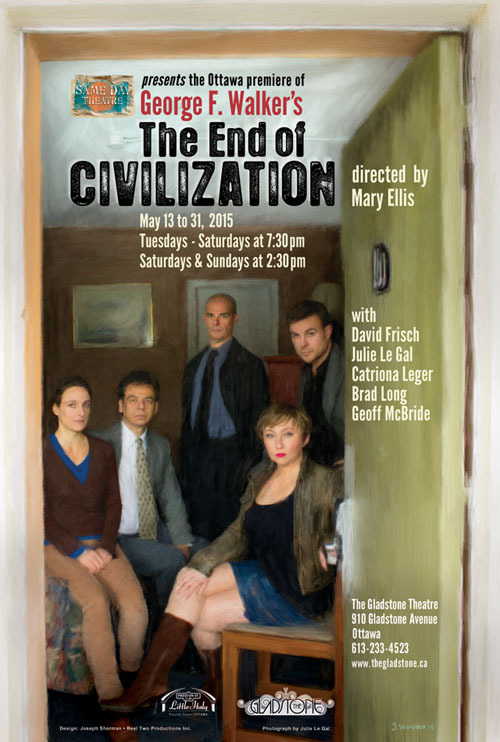 photo by Julie Le Gal, poster design by Joseph Sherman, Reel Two Productions Inc.