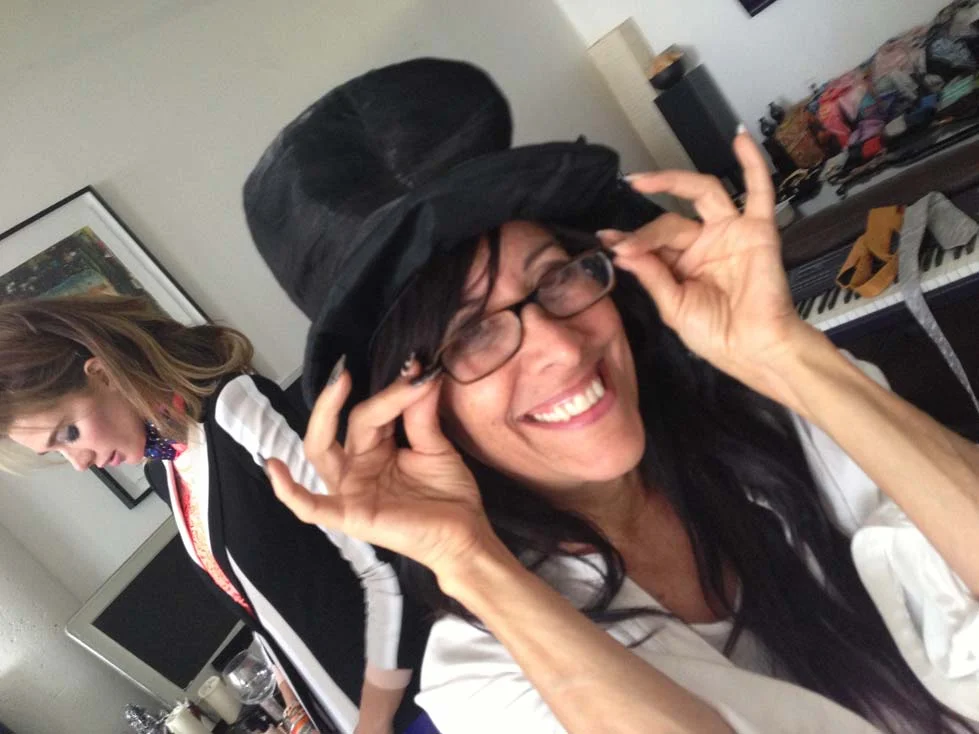 Our super stylist Lisa Cera. She works hard and is always expressing how grateful she is to Genlux for helping her make contacts in LA. 