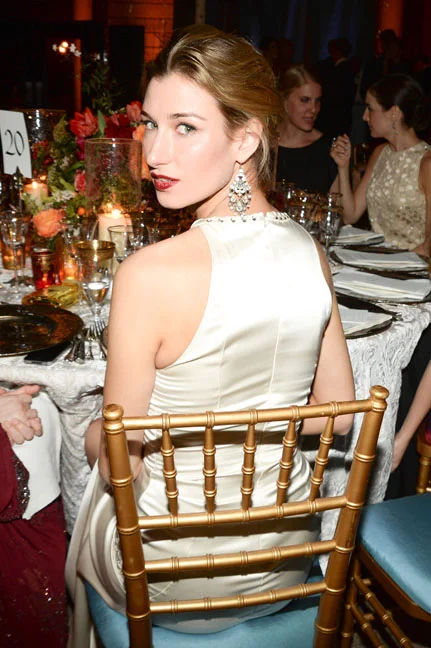 Lauren Remington Platt at the Salvatore Ferragamo 2014 Mid-Winter gala to benefit the Fine Arts Museums, San Francisco wearing Salvatore Ferragamo