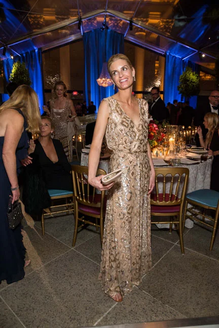 Vandy Boudreau at the Salvatore Ferragamo 2014 Mid-Winter gala to benefit the Fine Arts Museums, San Francisco wearing Salvatore Ferragamo