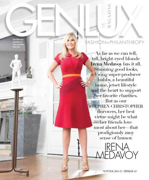 Irena Medavoy in Genlux Magazine