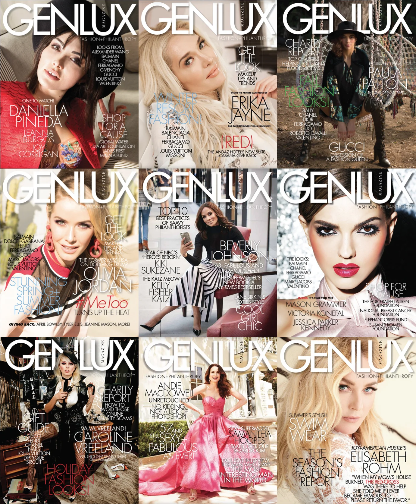 Just a few of our many covers…