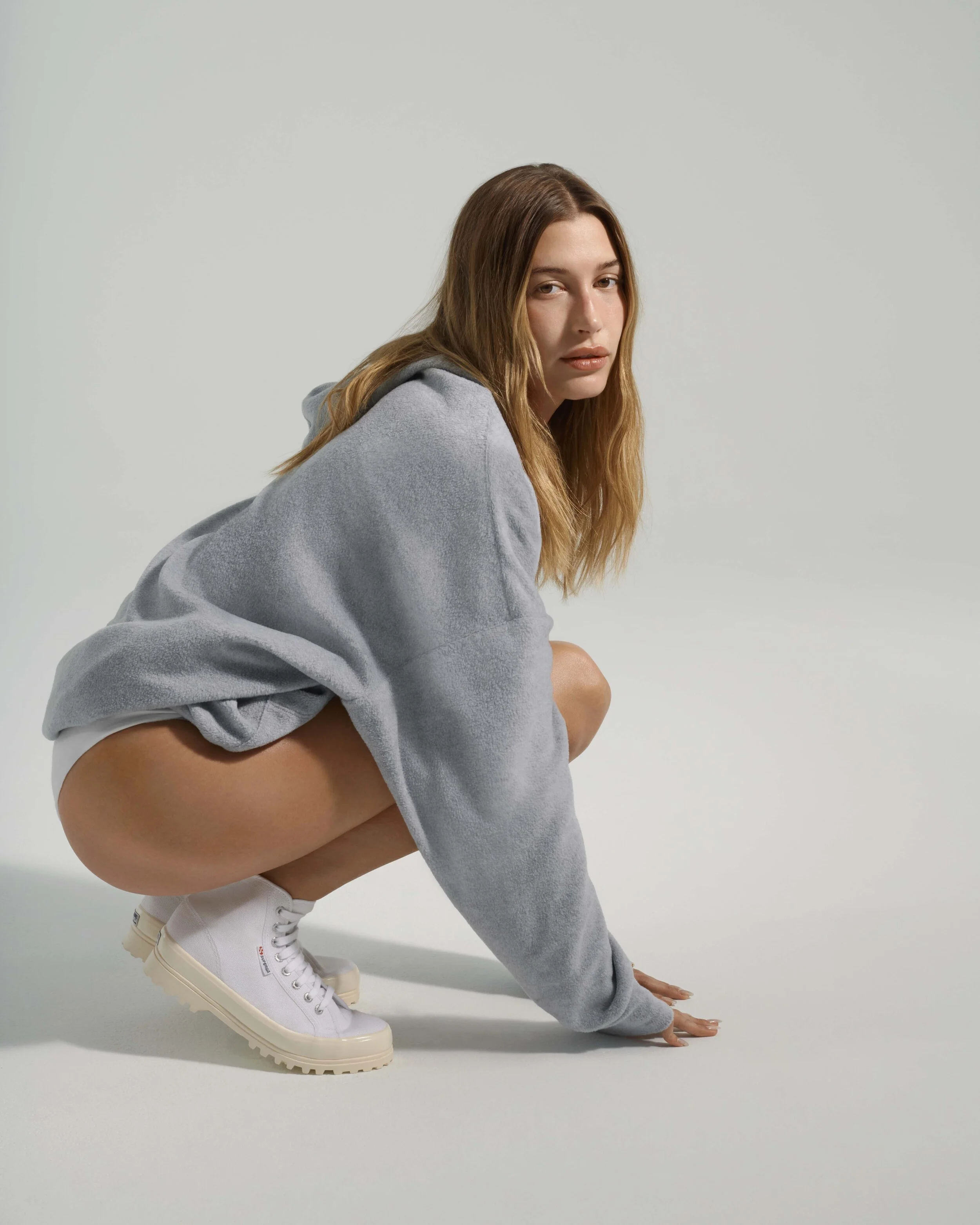 Hailey Bieber stars in Superga ad campaign!