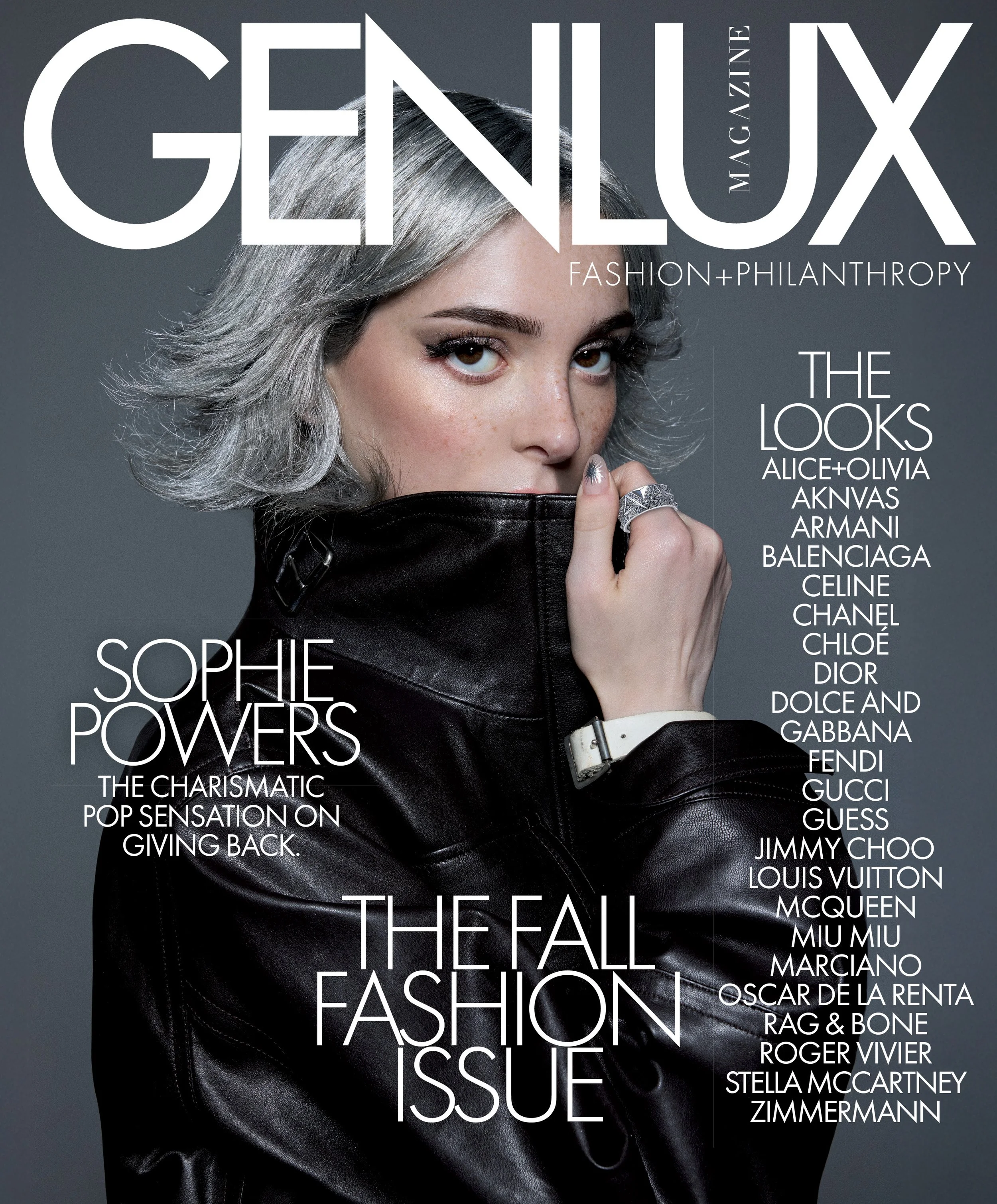 GENLUX Fall 2025 featuring pop star Sophie Powers