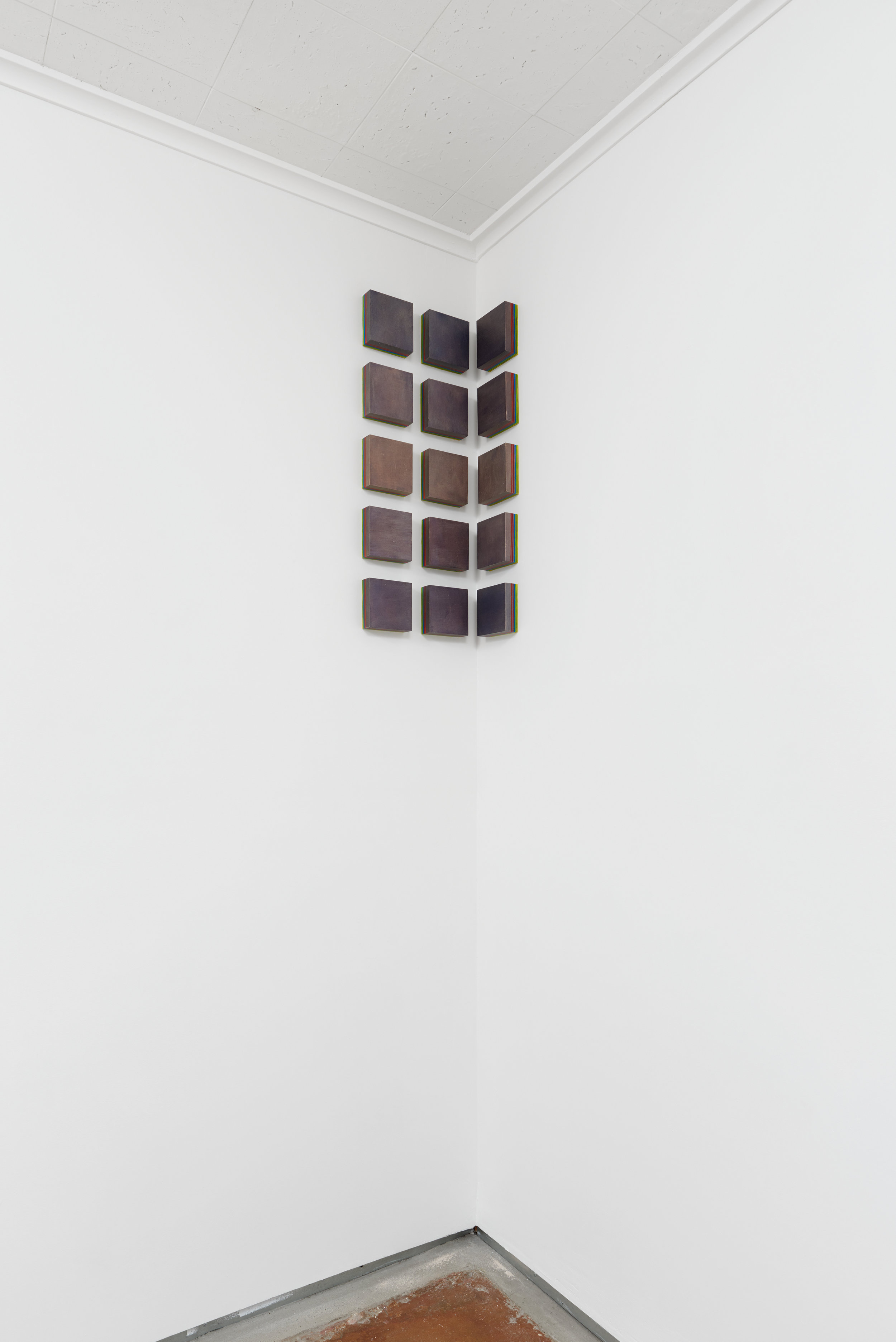 Installation view: COLOR CHANT, Solo show at Chandra Cerrito Contemporary, 2015.