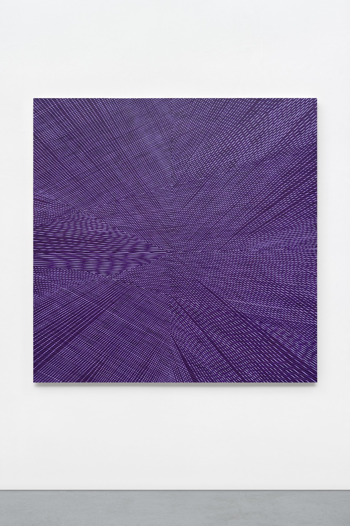 Shadow Lily, 2025, acrylic on panel, 60x60x2 inches