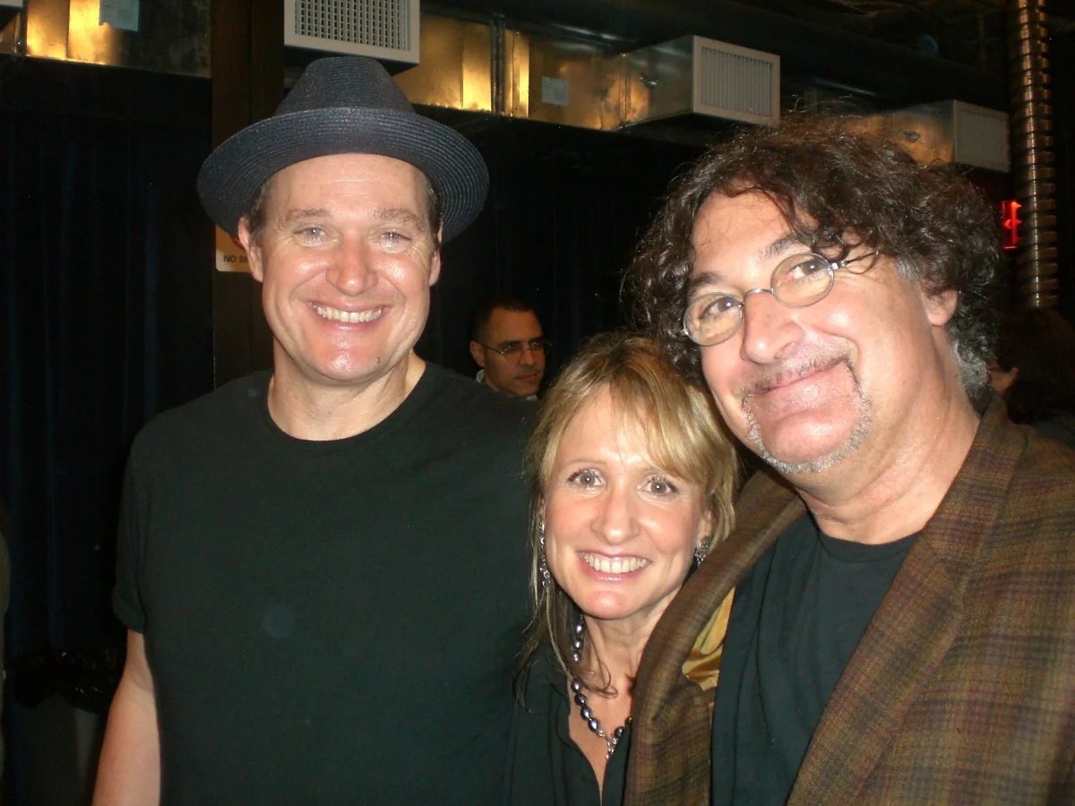 Davey Faragher (Elvis Costello's guitarist), Gail Vareilles and Tommy Faragher