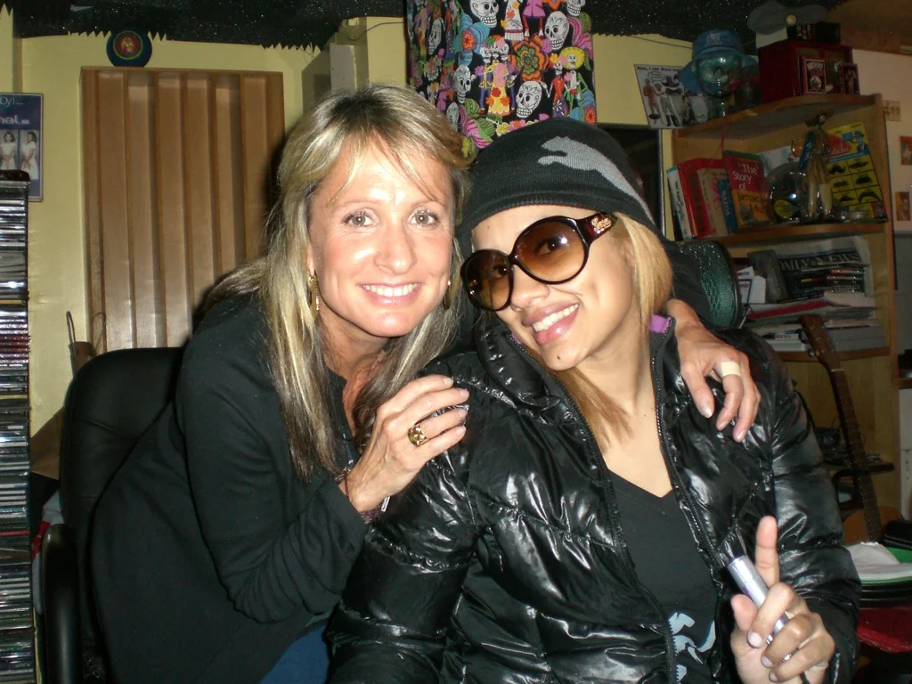 Jovi Rockwell with Gail Vareilles