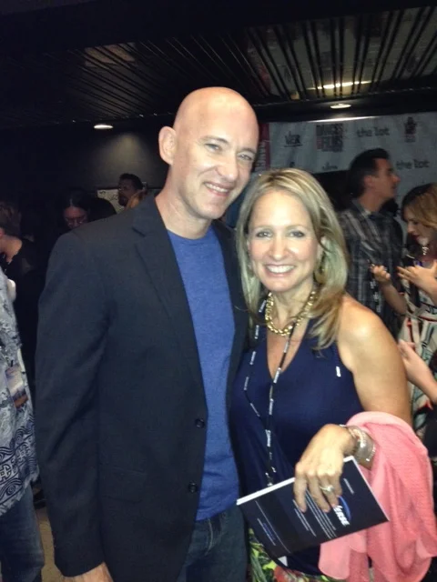 Gail Vareilles and Jim Hanks at "The Odd Brodsky" Premier in LA