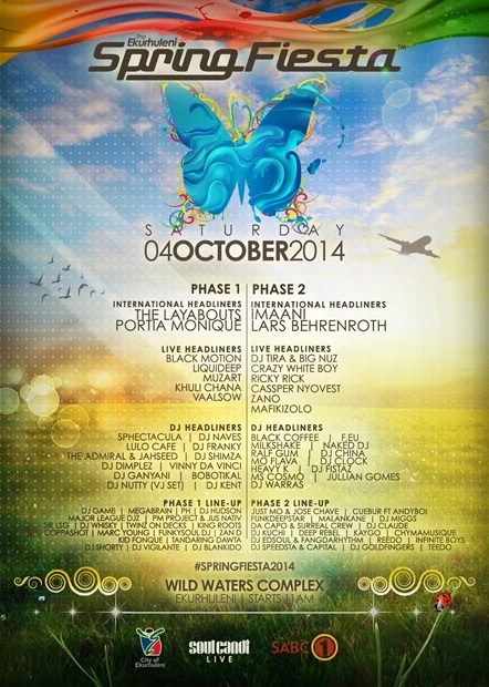 2014 Spring Fiesta Line Up