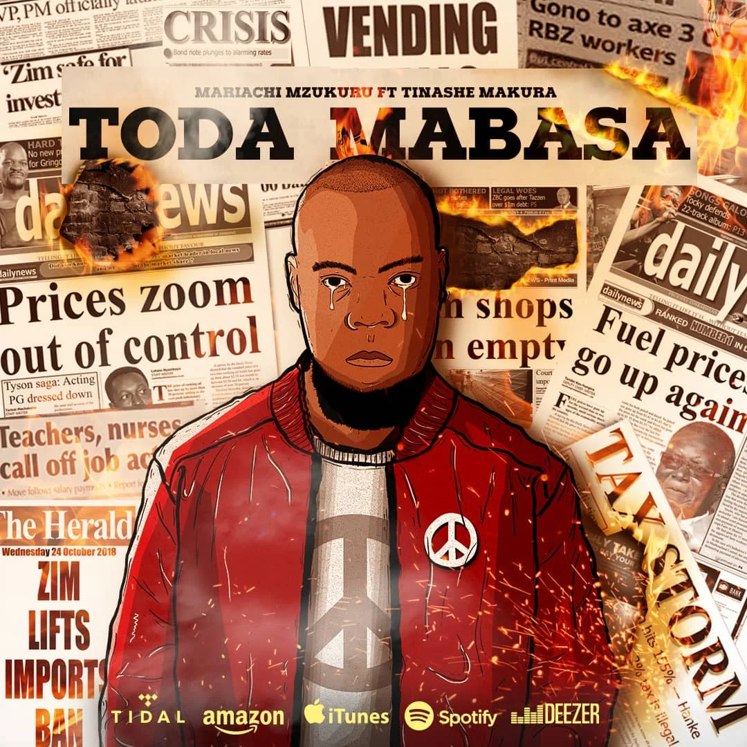 Mariachi Mzukuru Ft Tinashe Makura - Toda Mabasa (Official Lyric Video)