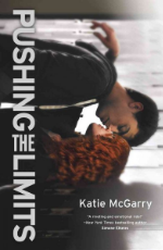 Pushing the Limits by Katie McGarry. This is the first of a trilogy. The second book is Dare You To and the third is Crash Into You . No one knows what happened the night Echo Emerson went from popular girl with jock boyfriend to gossiped-about outsider with "freaky" scars on her arms. Even Echo can't remember the whole truth of that horrible night. All she knows is that she wants everything to go back to normal. But when Noah Hutchins, the smoking-hot, girl-using loner in the black leather jacket, explodes into her life with his tough attitude and surprising understanding, Echo's world shifts in ways she could never have imagined. They should have nothing in common. And with the secrets they both keep, being together is pretty much impossible. Yet the crazy attraction between them refuses to go away. And Echo has to ask herself just how far they can push the limits and what she'll risk for the one guy who might teach her how to love again.