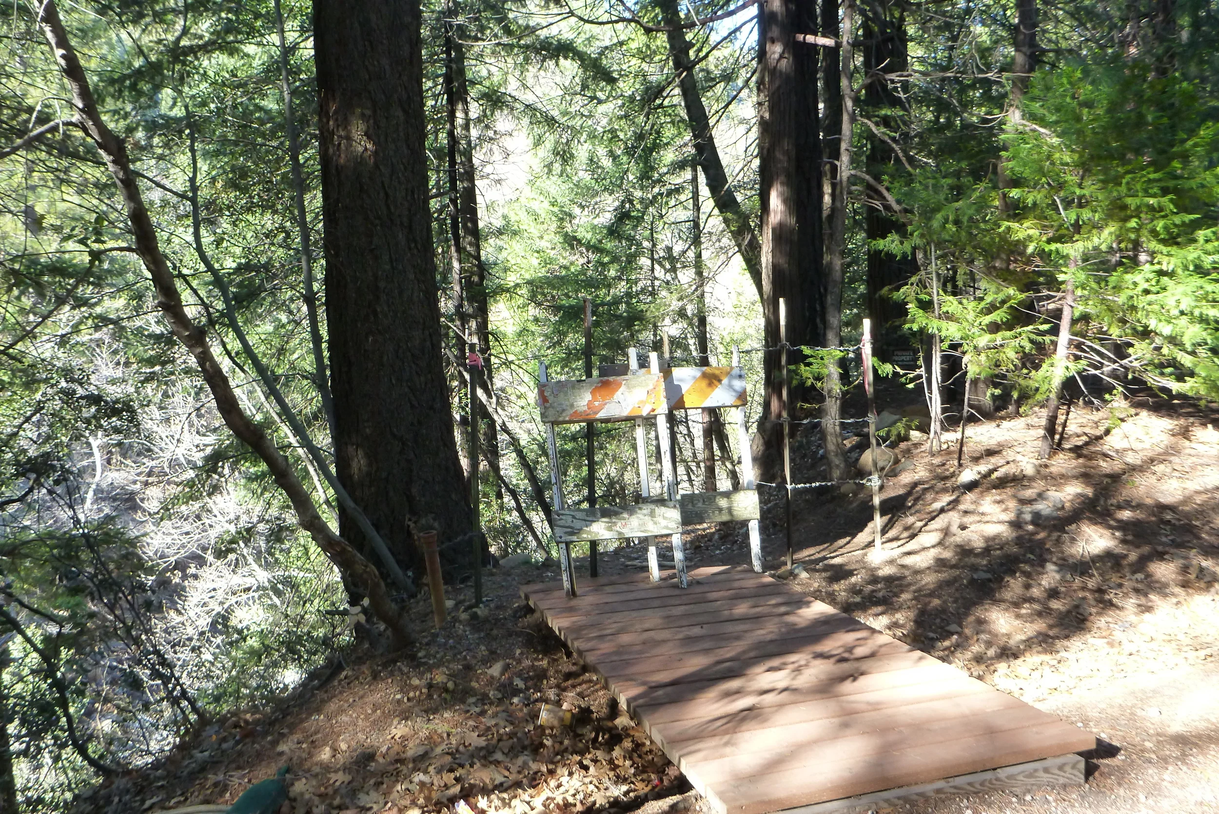 Trail Closure between Tauhindauli Park and Dunsmuir Botanical Gardens