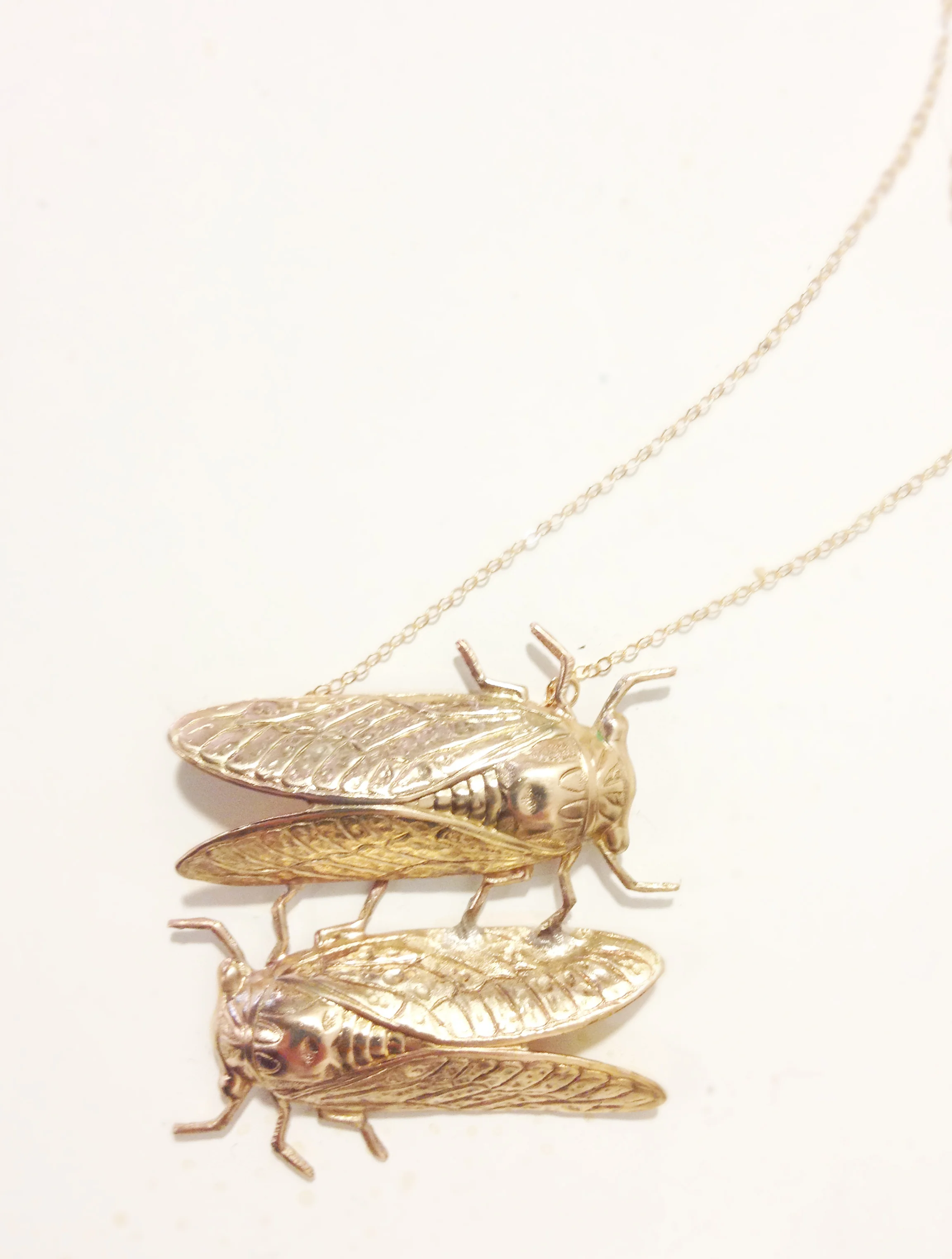 Tyramin Cicada Necklace Bugs