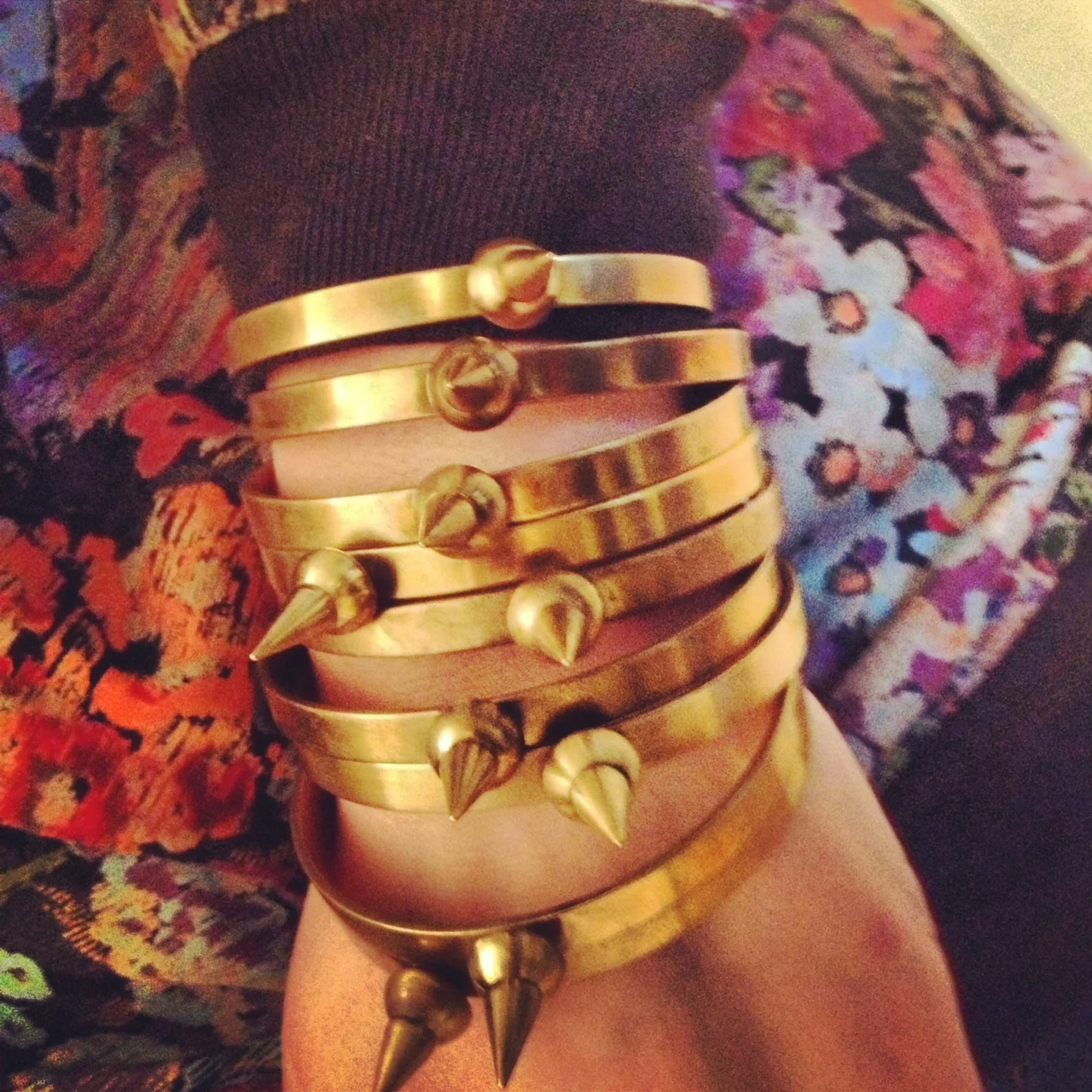 tyramin stacked brass bangles.JPG