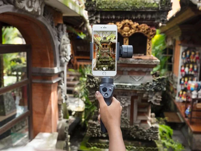 The Osmo Mobile 2 can stabilize vertical and horizontal video.