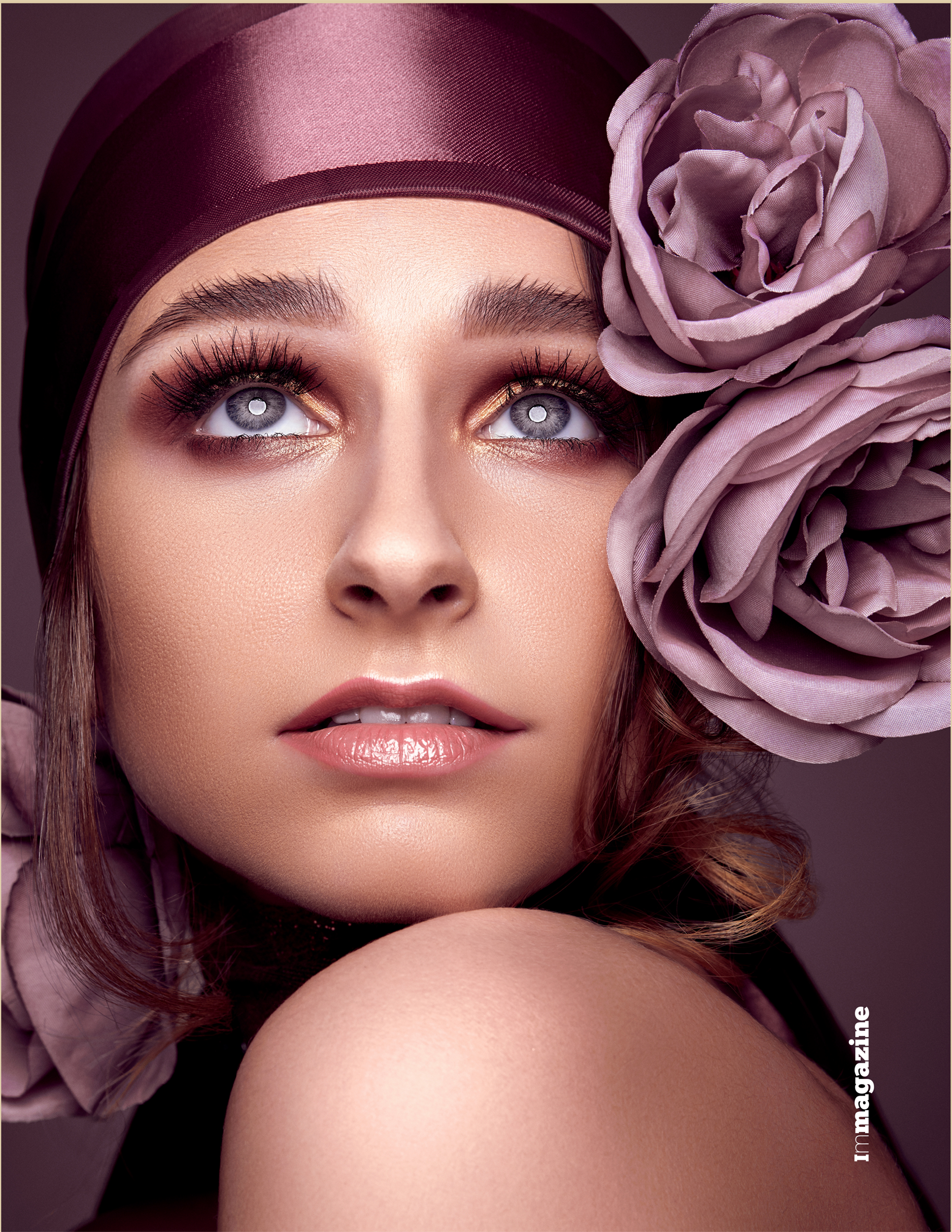 IMIRAGE MAGAZINE - SEPTEMBER 2018 Madame Periwinkle beauty editorial by Antonio Martez, New York Fashion and Beauty Photographer, was featured in the September 2018 edition of Imirage Magazine. The editorial was a Cover & Feature Spread for that edition.