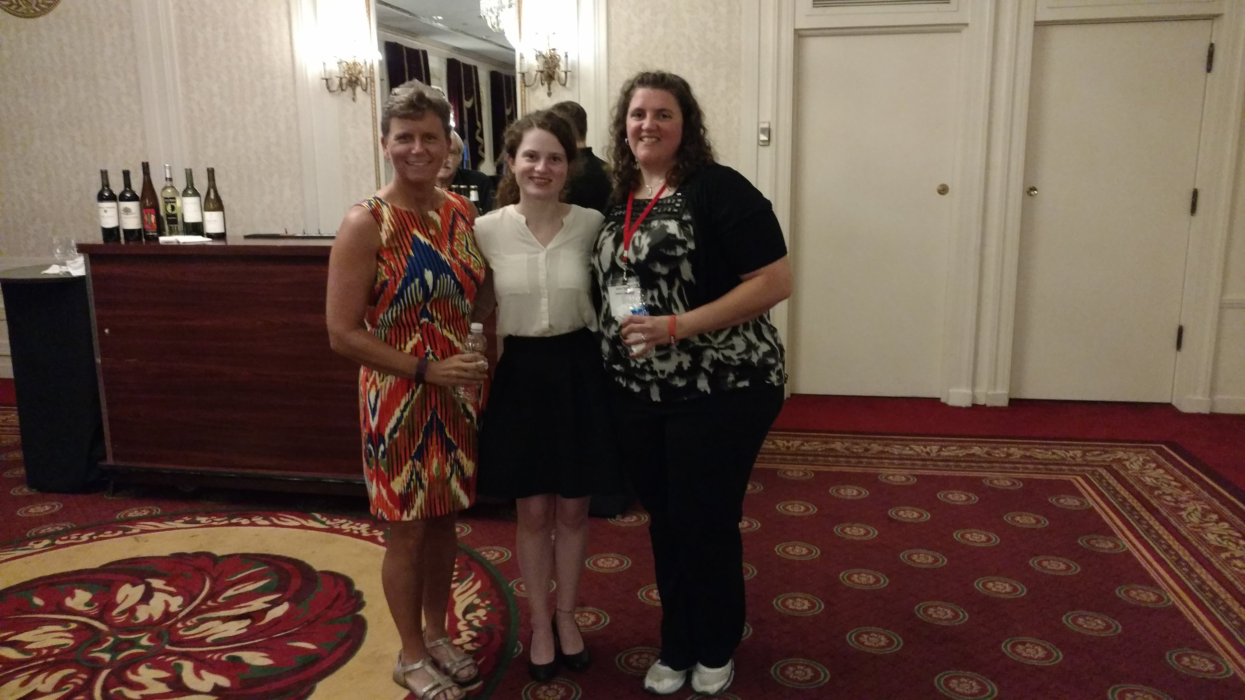 volunteers Mary Pippen, Anna Neder, Karen Petratos 2016.jpg