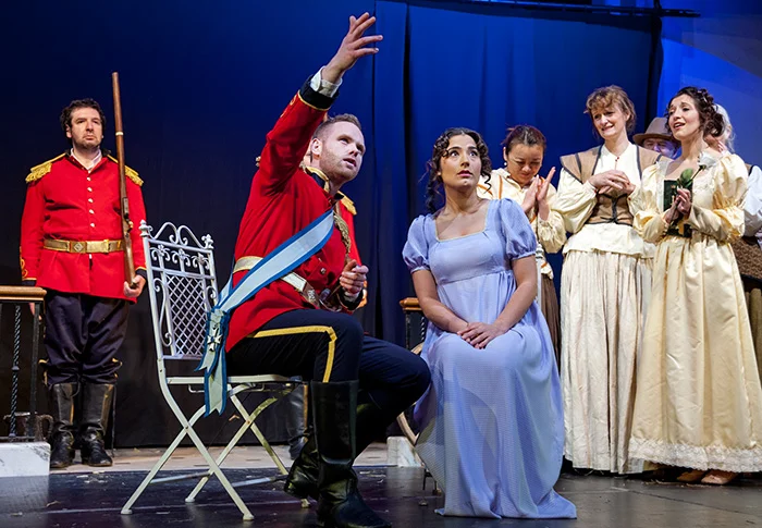 As Belcore, Elixir of Love (Brent Opera), Jan-Feb 2014