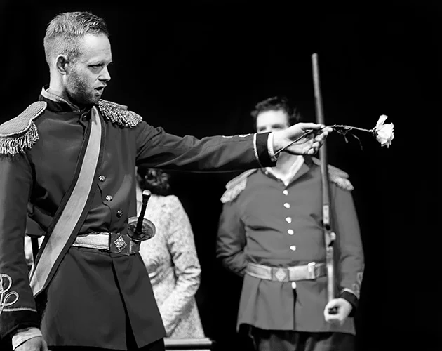 As Belcore, Elixir of Love (Brent Opera), Jan-Feb 2014