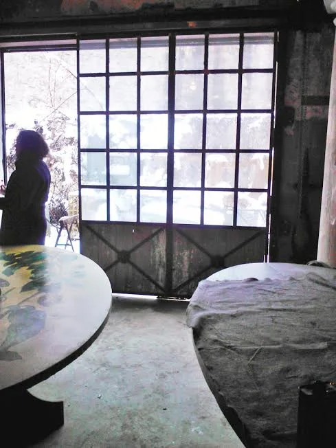 Custom doors and two tables in progress!
