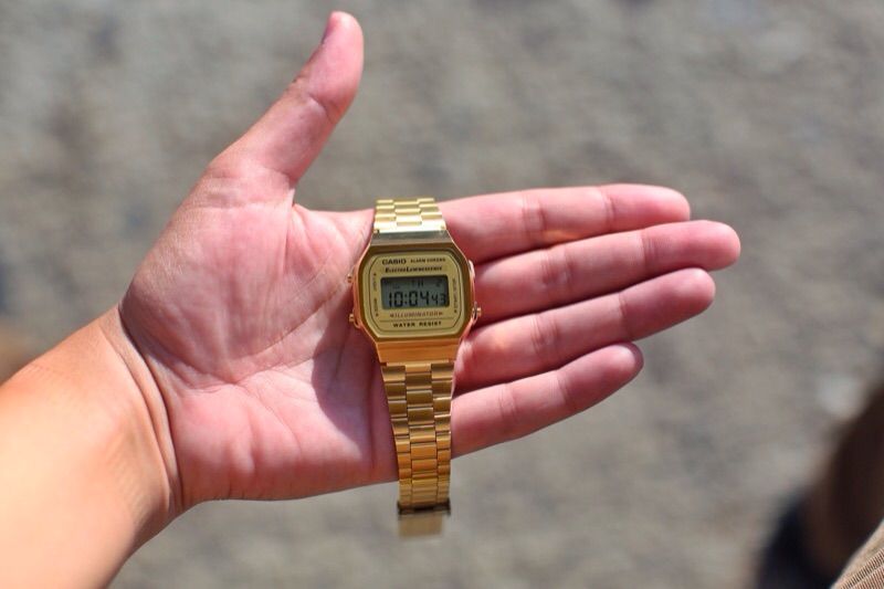 I found my watch at an Asian run store full of all sorts of great goods. We left with two pairs of sunglasses as well. They even sold Roy Bons sunglasses....
