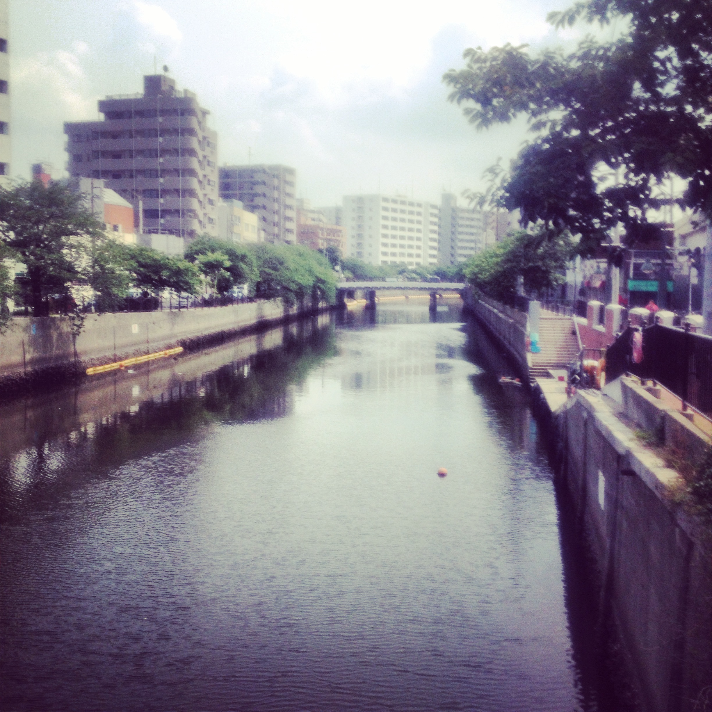 The Ooka River...