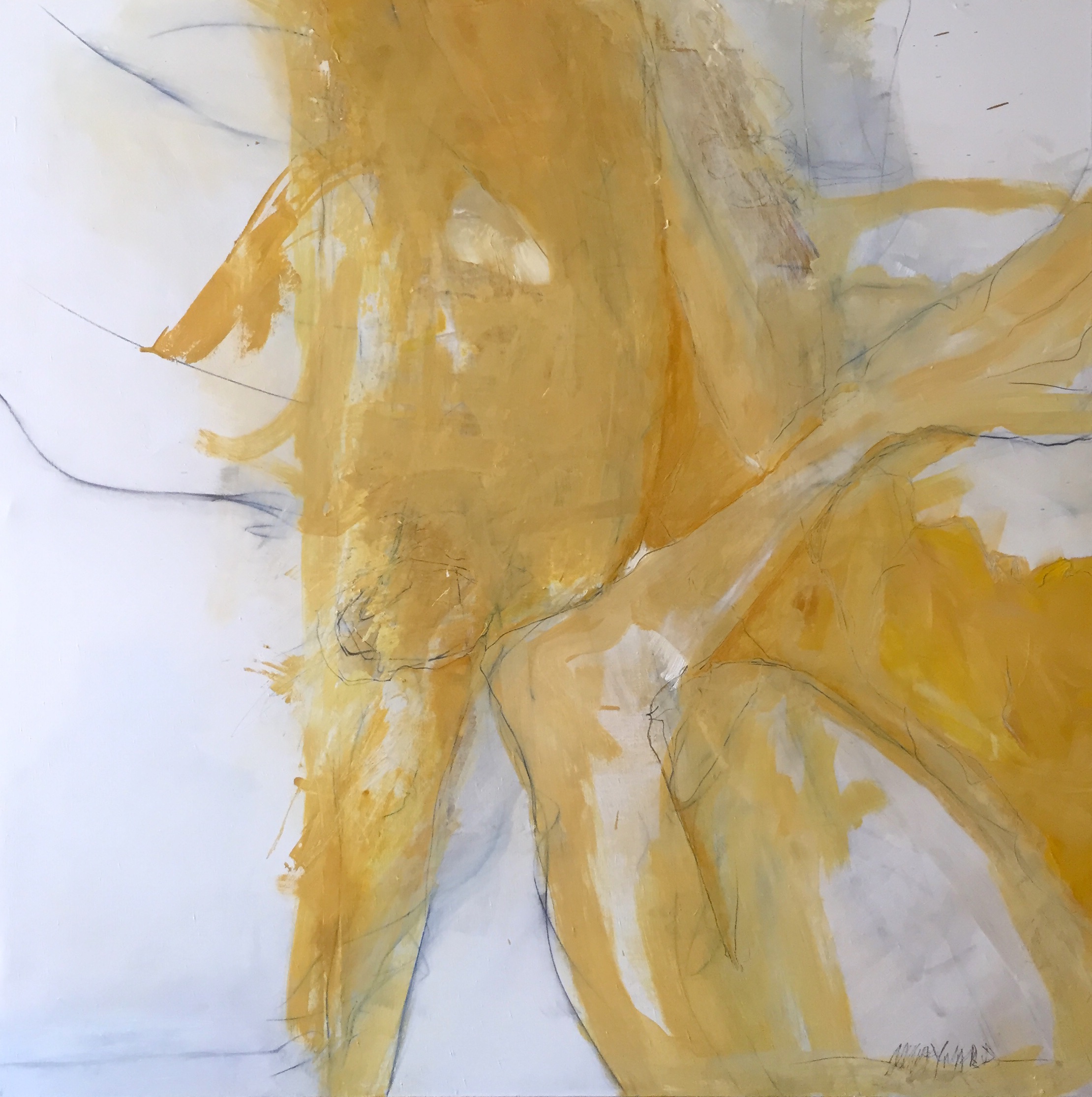 Oil and graphite on canvas - 48x48 “