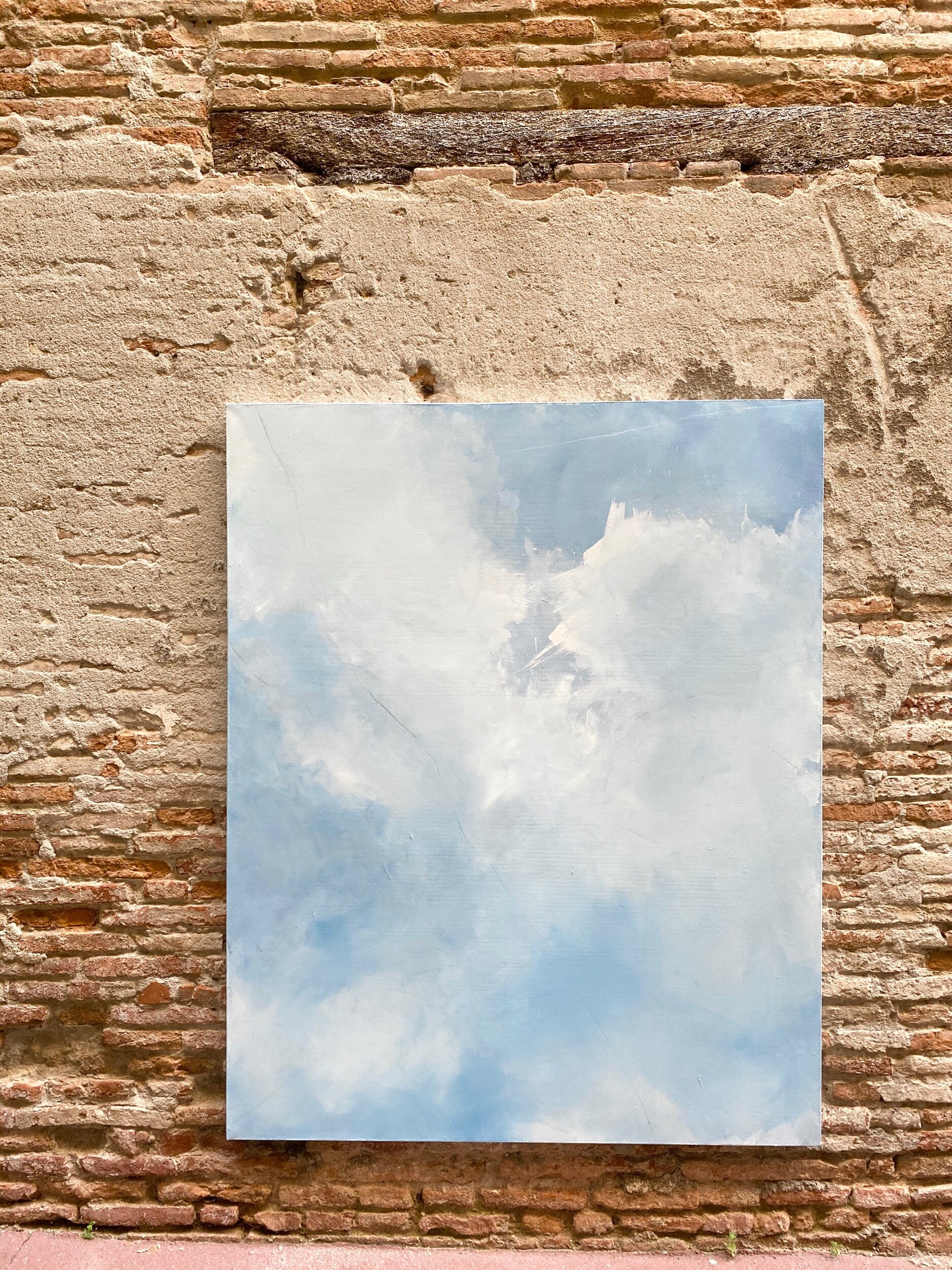 “Vanishing Point #4” - Oil on canvas - size 160x130cm / 63"x51"