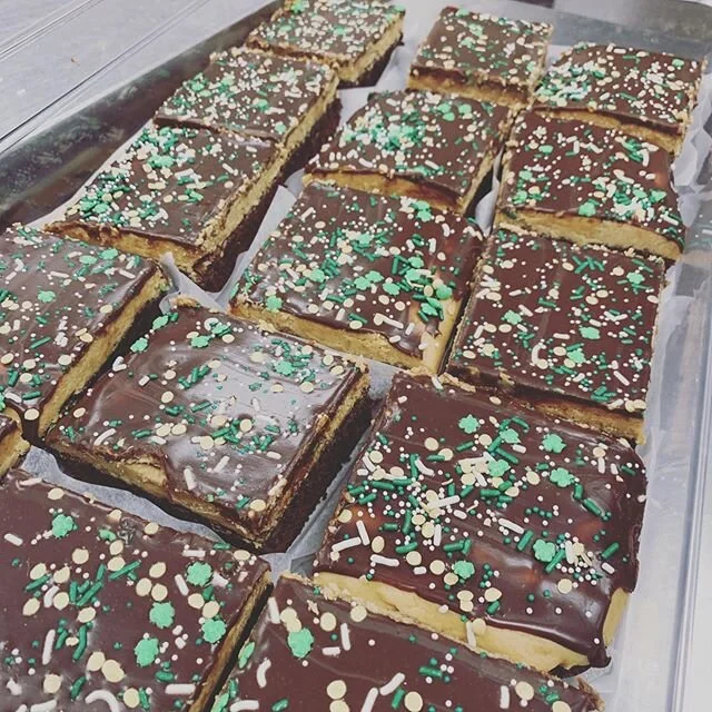 They&rsquo;re Back!!! No holds so get here as soon as you can. #blackbirdsweets #busylittleblackbirds #yummy #reesesbrownies #brownielove #partyshere