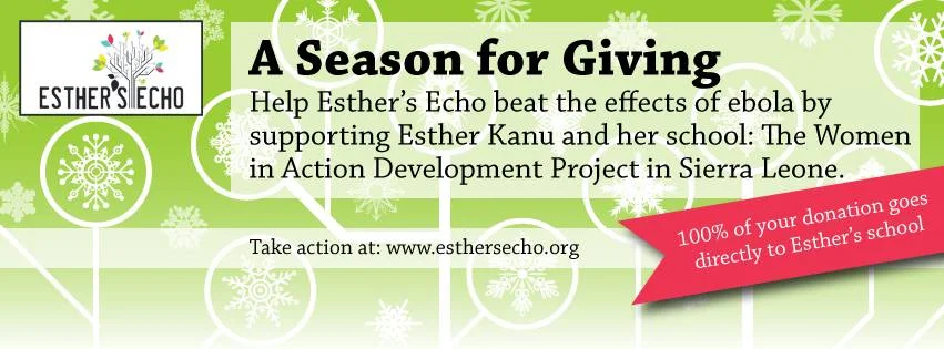 Consider Esther's Echo this Holiday Season