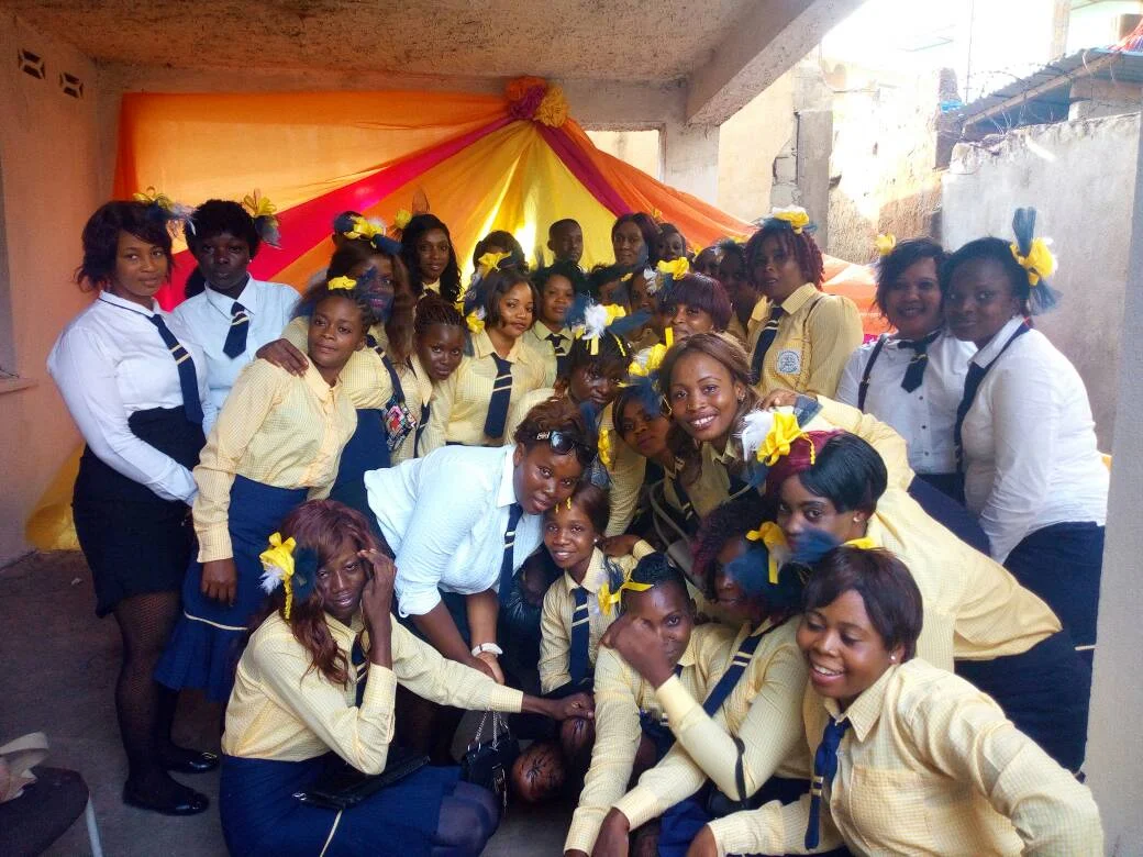 Students of Women in Action on Women in Action Day February 14th