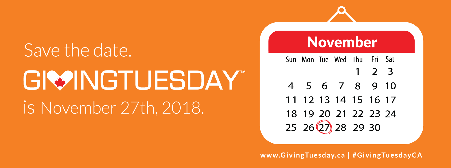 Tomorrow is Giving Tuesday!