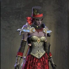 Crimson Gothic Hat