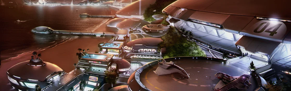 A landing pad on Cassel
