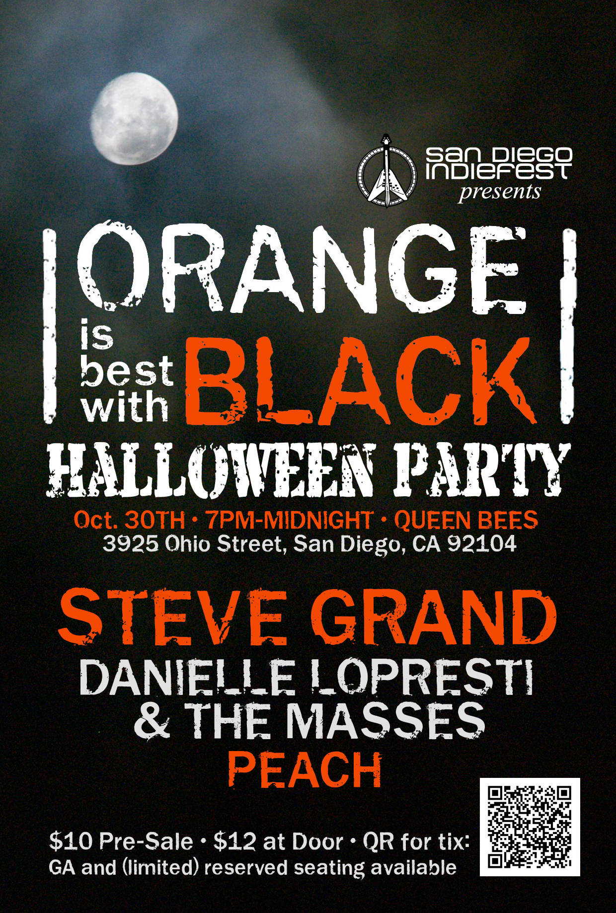 20141030 Queen Bees Flyer with SG QRC for Eventbrite.png
