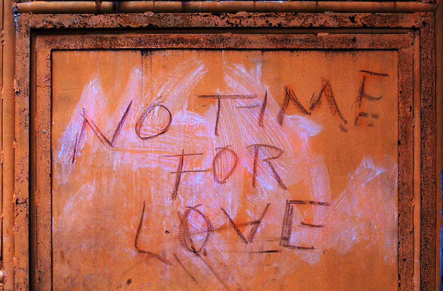  Day 1/50 : "No Time For Love" sounds like the title for a blues song.