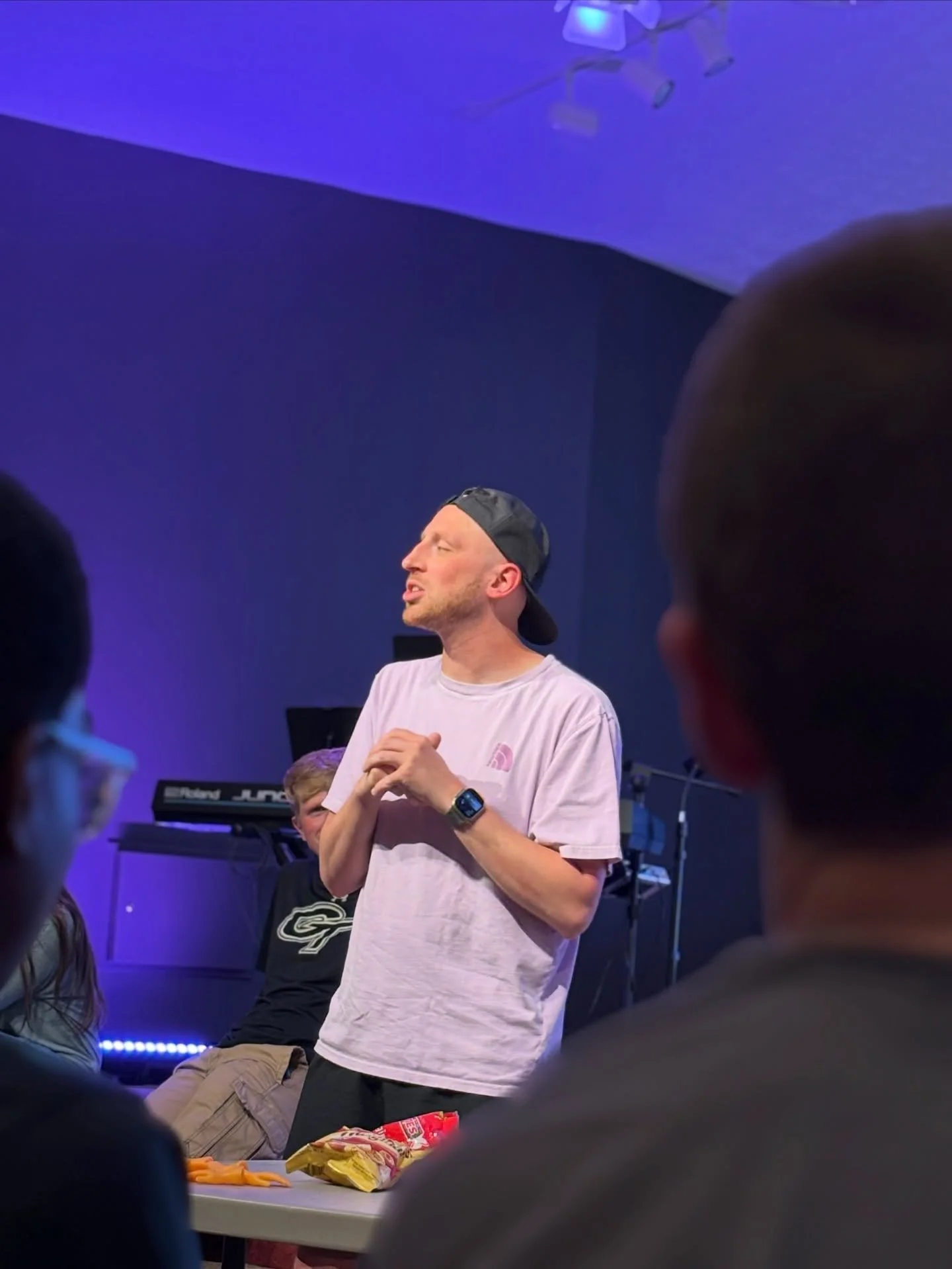 What a great night🙌 Full of awesome fellowship and community as we practice for Youth Takeover! Come see the Youth Ministry at work on Sunday, April 26th for Youth Takeover!!
(All details can be found in the last slide)

#youthgroup #jesuslovesyou #