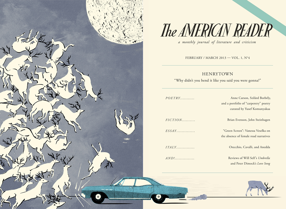   The American Reader cover issue 4  , 2013  