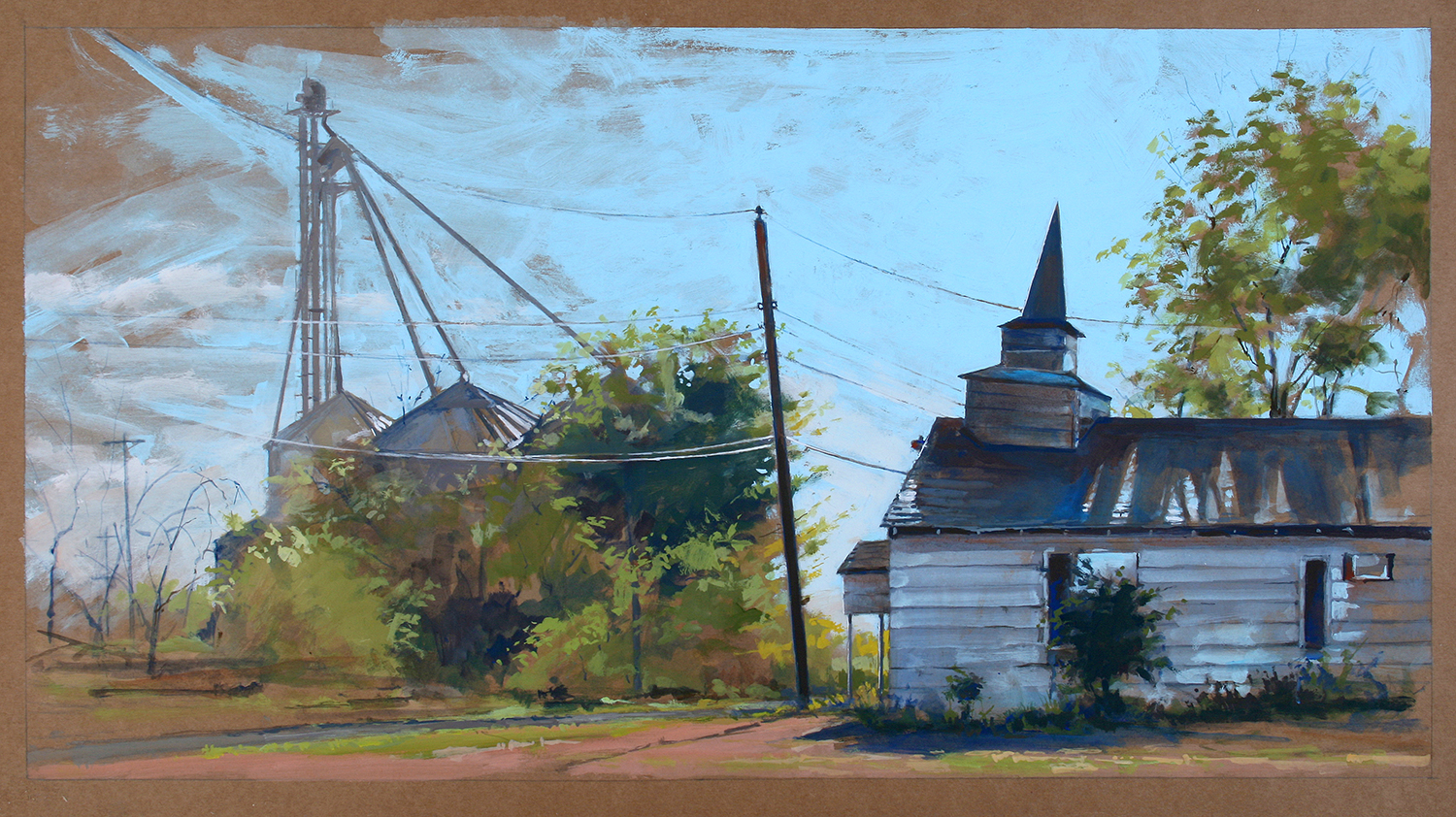 ABANDONED CHURCH, KNOX CITY, TEXAS