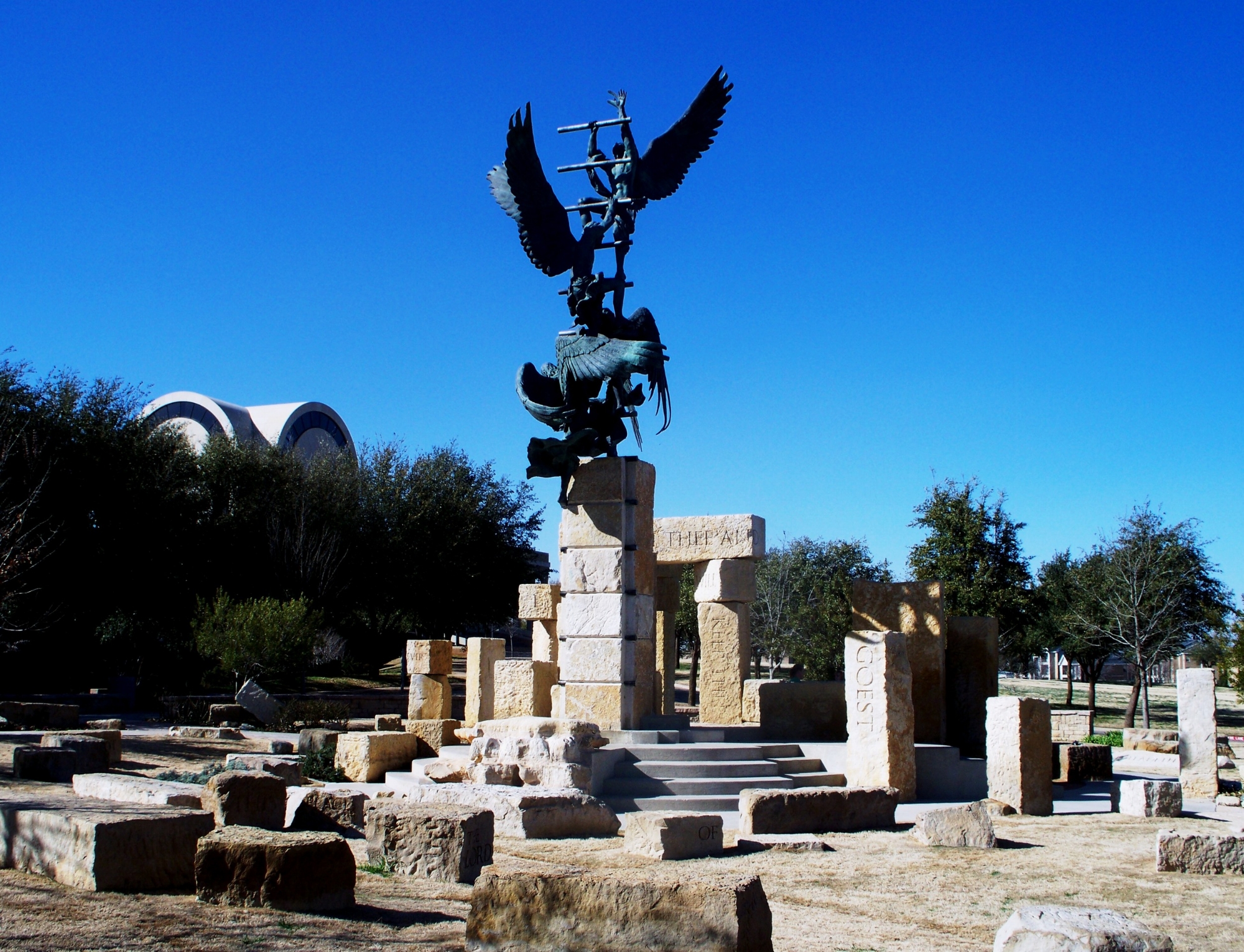 JACOB'S DREAM This four-time Telly Award-winning film traces the development of Jacob's Dream, the stunning sculpture site by artist Jack Maxwell on the campus of Abilene Christian University in Abilene, Texas