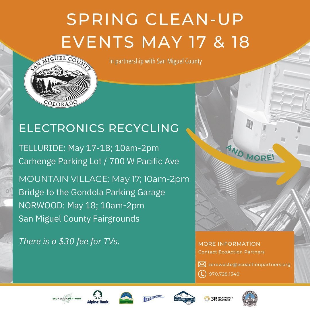 SAVE THE DATE! Spring clean up event details are here!