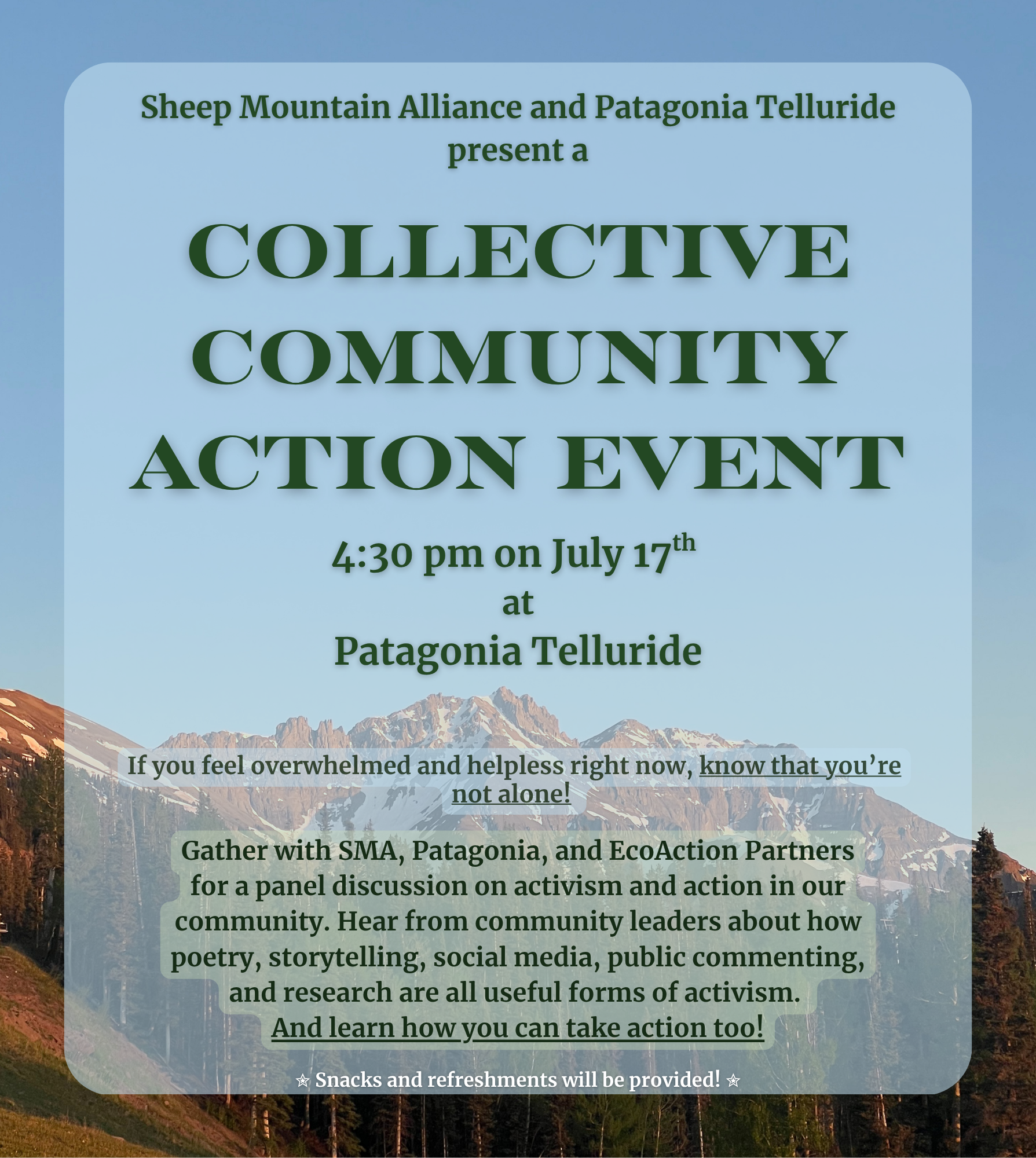 Collective Community Action