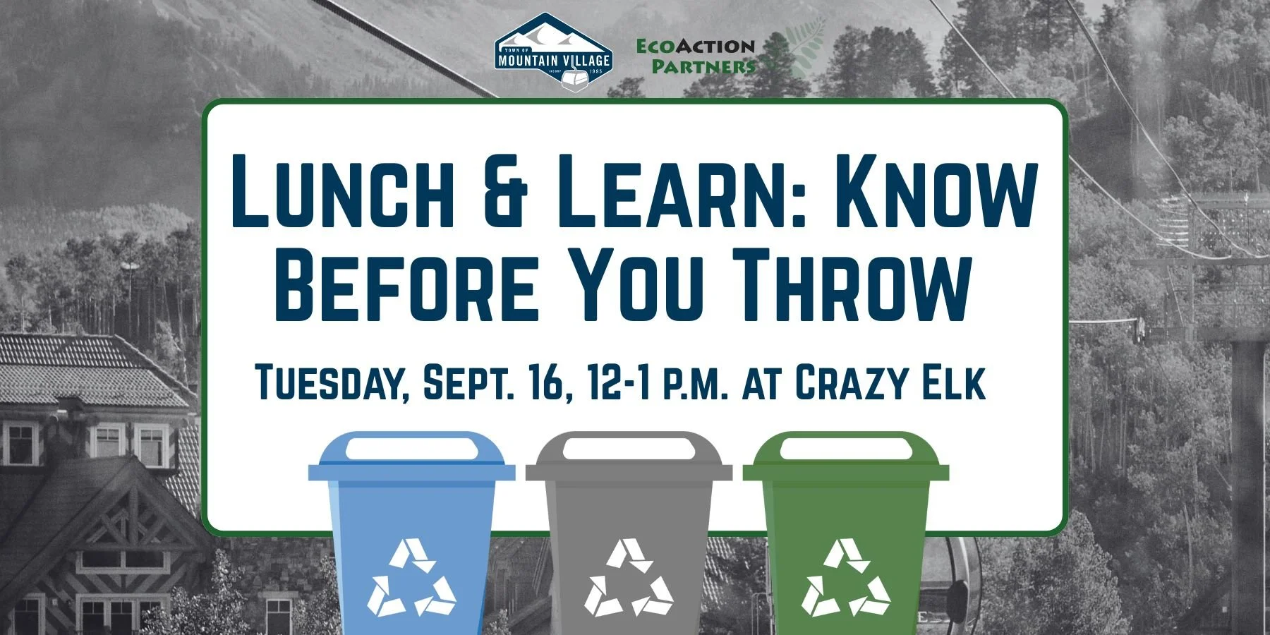 Lunch & Learn: Know Before You Throw