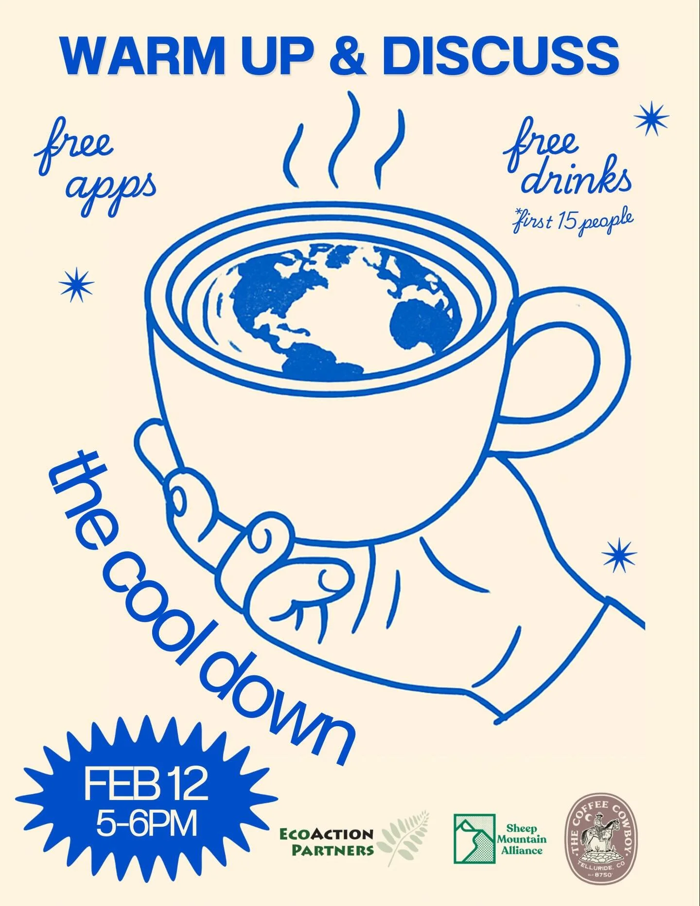 Upcoming event opportunities to learn, connect, use your voice, explore careers, sip on warm coffee, and be with your community!

We hope to see you soon! ❄️🌎💚☕️