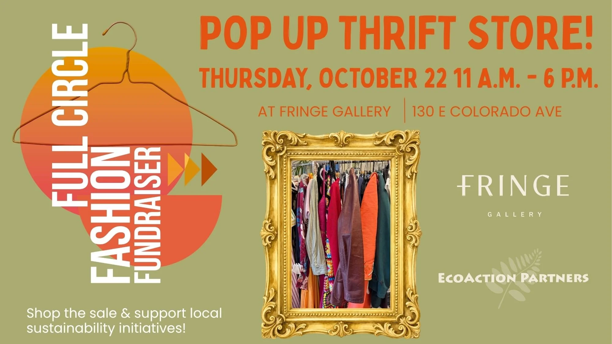 Pop Up Thrift Store!