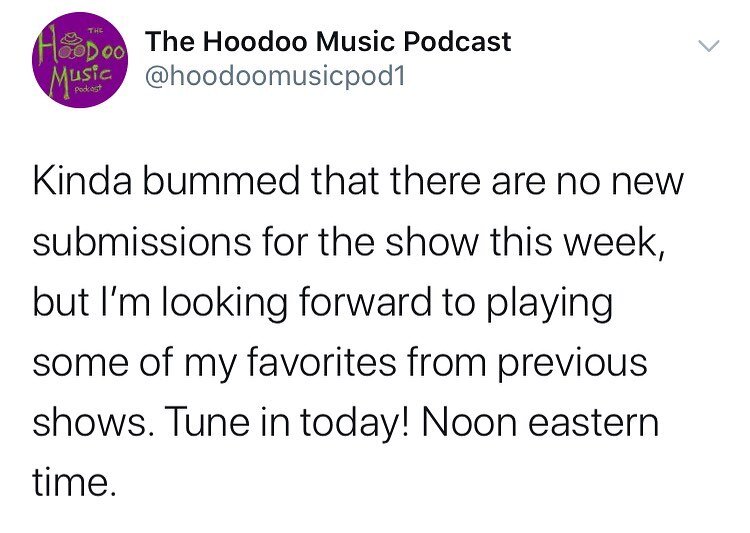 Also, stuff from artists previously played that hasn&rsquo;t been featured. Tune in today on Twitch at 12 noon EST! Link in bio. Artists tagged in post. #linkinbio #music #podcast #supportlocalmusic #indie #diy #punk #livestream