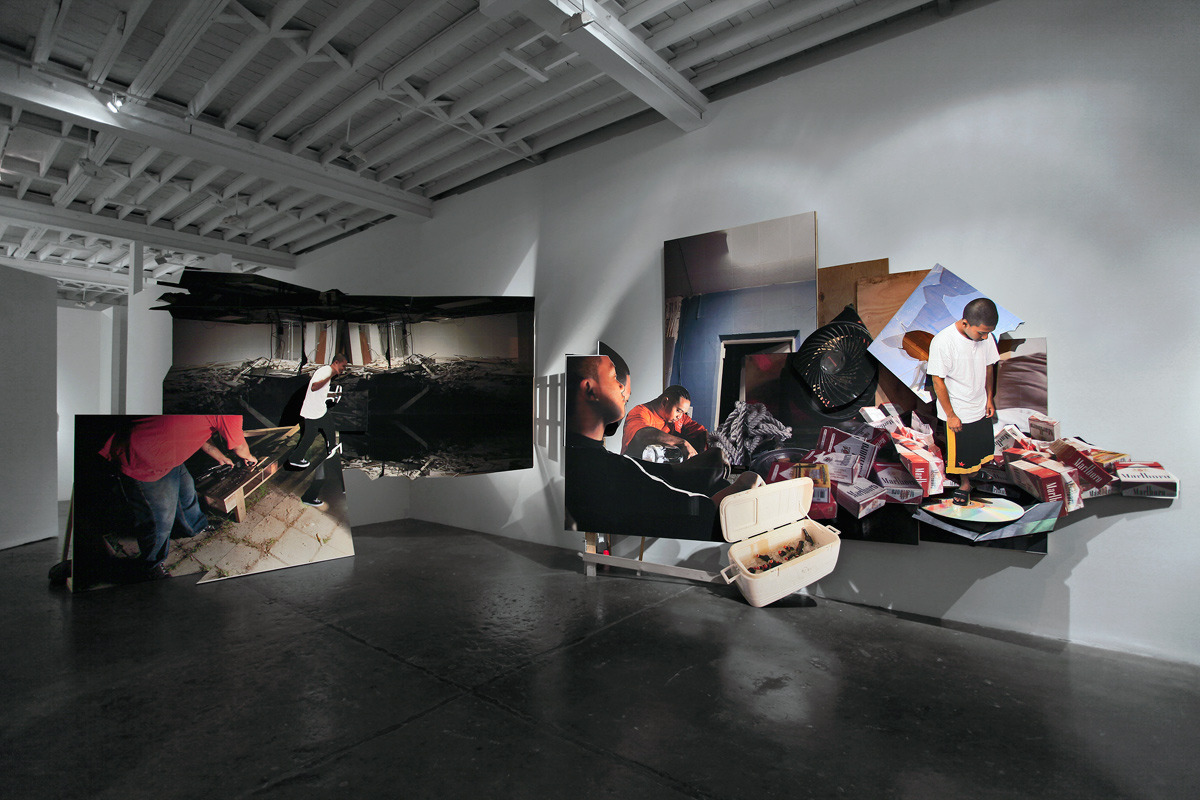 MICHAEL VASQUEZ "Rites of Passage" Installation Image Fredric Snitzer Gallery 2012