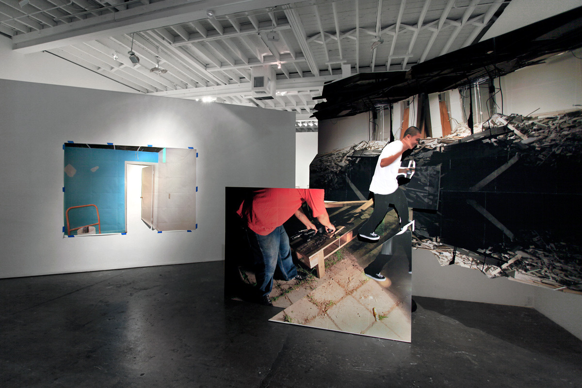  MICHAEL VASQUEZ  "Rites of Passage" Installation Image  Fredric Snitzer Gallery 2012 