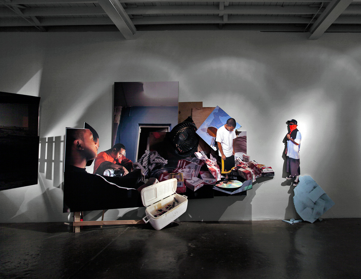  MICHAEL VASQUEZ  "Rites of Passage" Installation Image  Fredric Snitzer Gallery 2012 